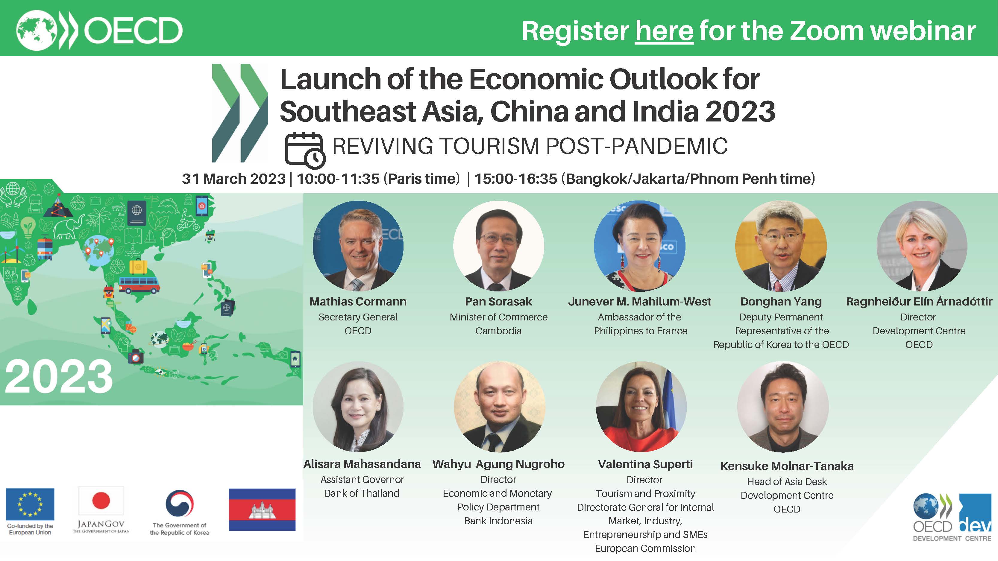Flyer and invitation for SAEO launch 2023